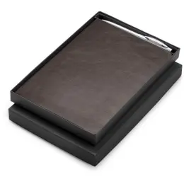 Renaissance Notebook & Pen Brown